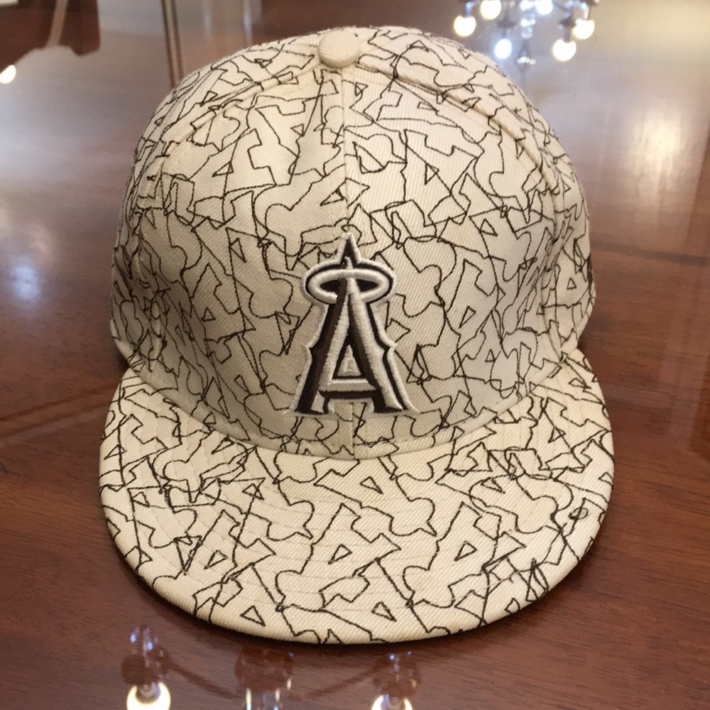 Angels Baseball Cap 59 Fifty New Era Emblem 7 1/8